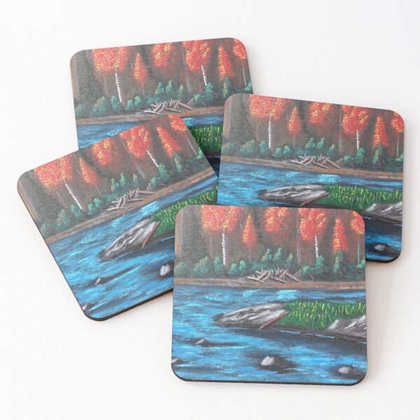 Item preview, Red fall river designed and sold by stalkingheron.