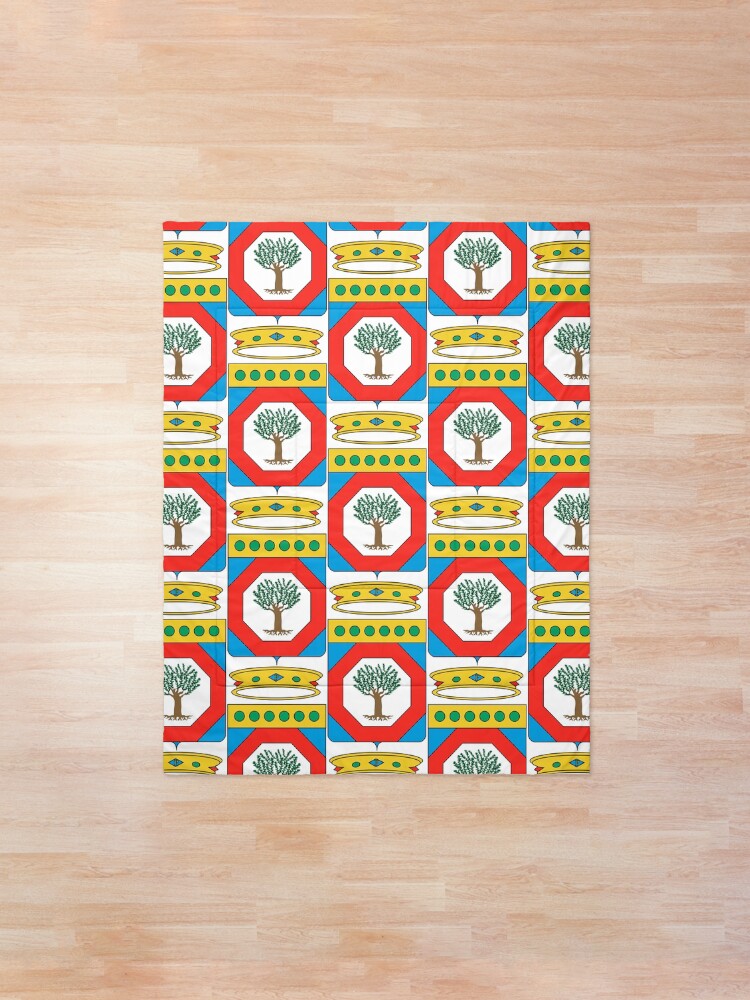 Alternate view of Coat of Arms of Apulia, Italy Comforter