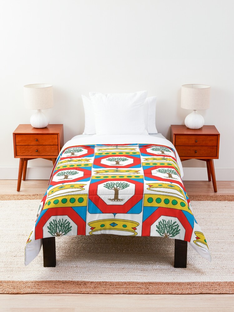 Alternate view of Coat of Arms of Apulia, Italy Comforter
