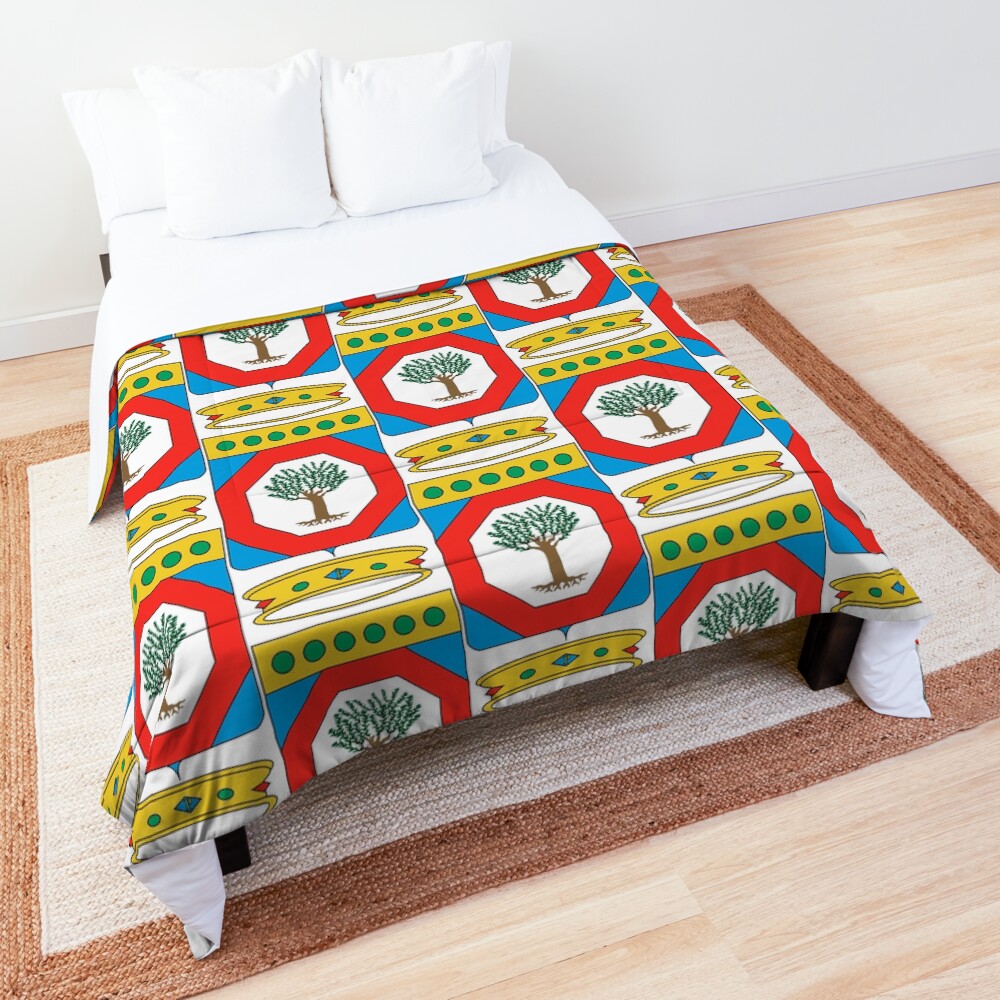 Coat of Arms of Apulia, Italy Comforter