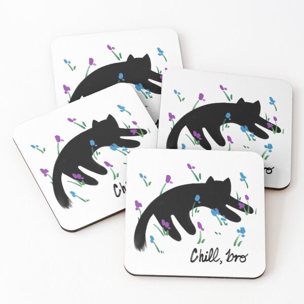 Item preview, Chill Kitty designed and sold by lizardlizardx.