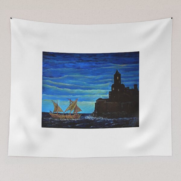 Item preview, Oil Painting - The Legend of the Ship with the Golden Oars designed and sold by Igor Pozdnyakov.