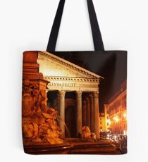 Panteon with a Fountain. Rome, Italy 2010 Tote Bag