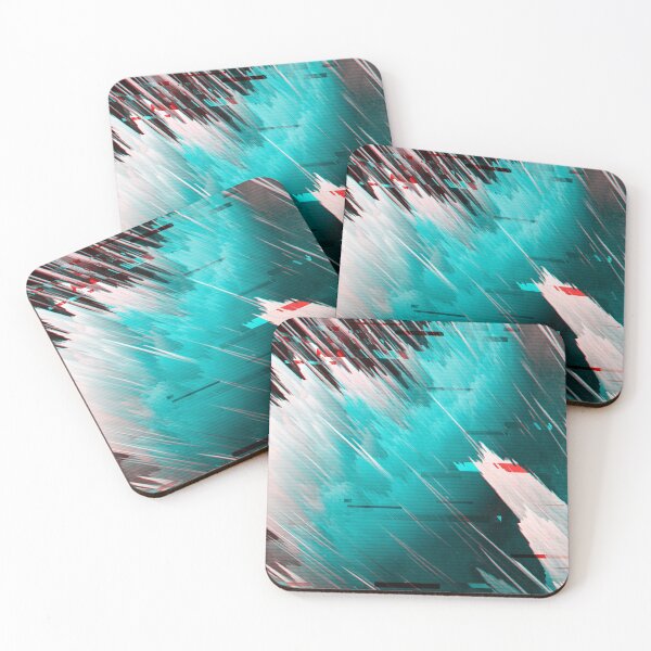 Item preview, Abstract Glitched Galaxy designed and sold by sarahhub.