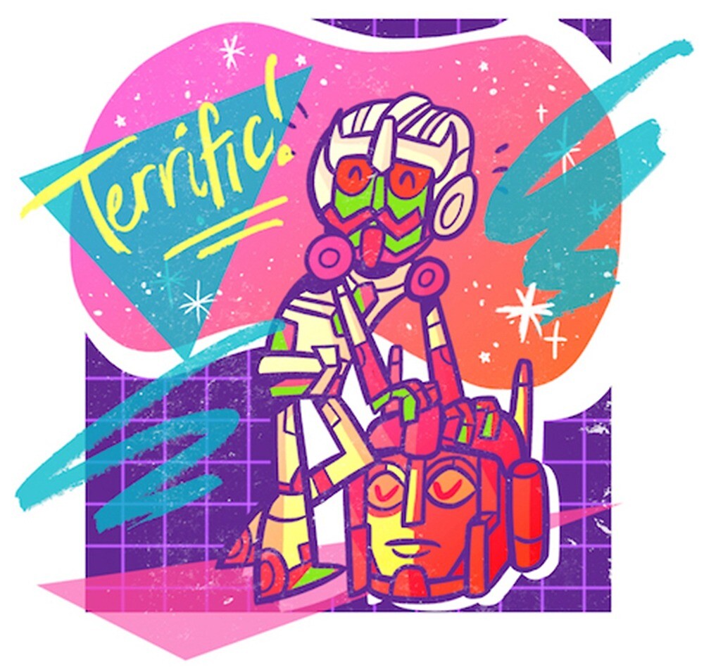  Retro Sticker  Style  Minimus by rachelurban Redbubble