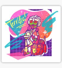 Retro Sticker Style Minimus Sticker