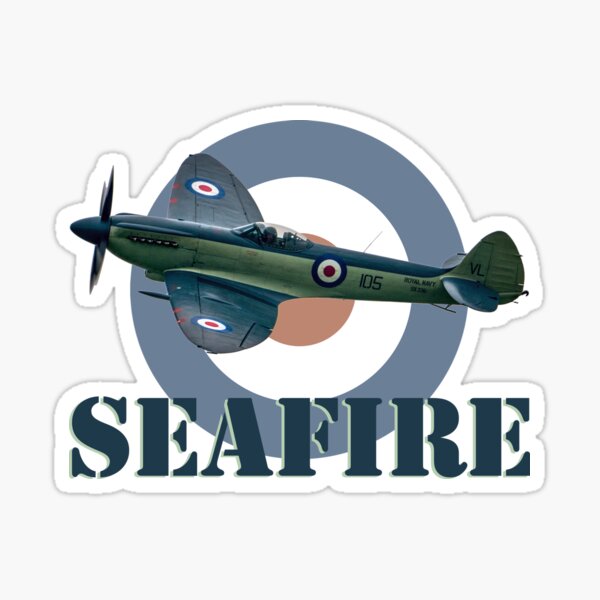 Item preview, Supermarine Seafire and Roundel designed and sold by Steve H Clark.