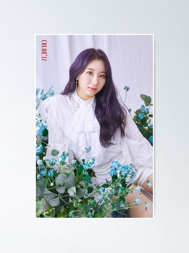 Iz One La Vie En Rose Chaeyeon Poster By Pd101emporium Redbubble