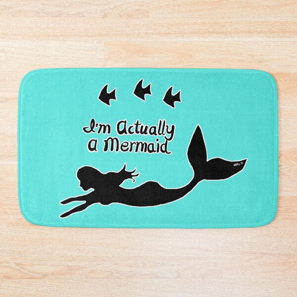 Item preview, I'm Actually A Mermaid designed and sold by Abigail Davidson.