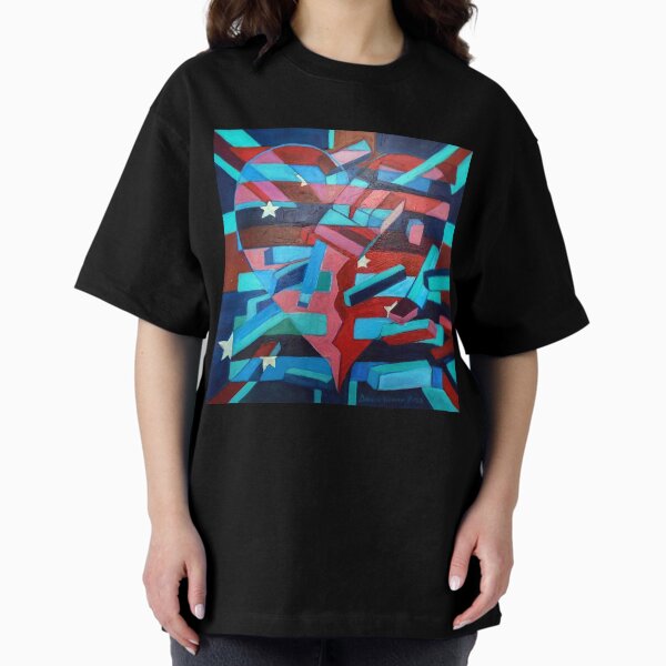 Hexagram 12: P'i (Dissolution) Oversized T-Shirt