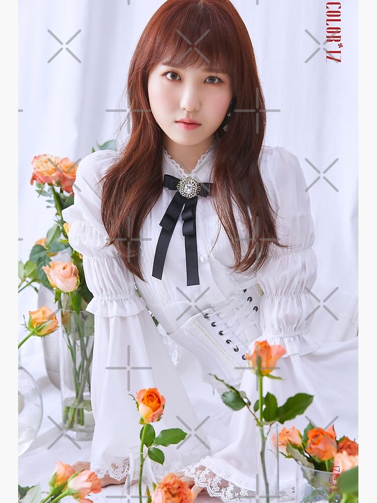 Iz One La Vie En Rose Hitomi Art Board Print By Pd101emporium Redbubble