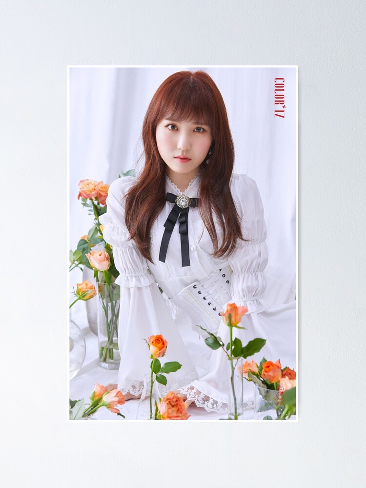 Iz One La Vie En Rose Hitomi Poster By Pd101emporium Redbubble