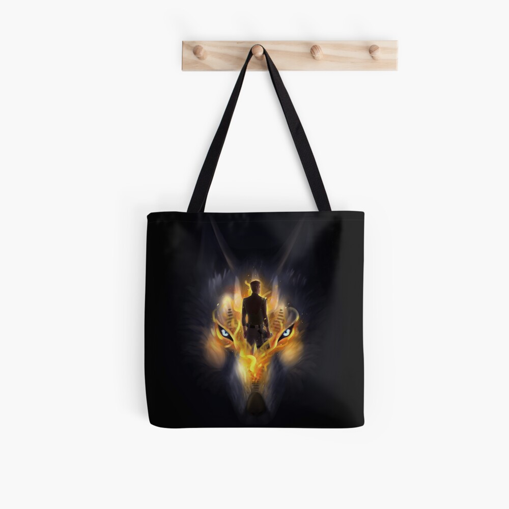 Vista previa del artículo con la obra «Bolsa estampada de tela», diseñado y vendido por Aly-en.