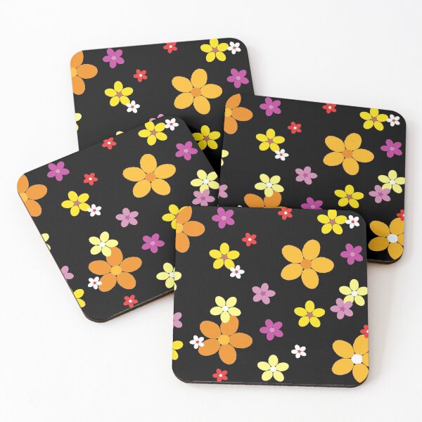 Item preview, Retro flowers design designed and sold by torlei565.