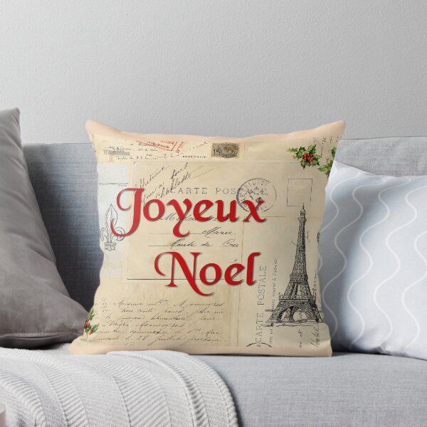 Item preview, Paris Joyeux Noel Vintage Christmas designed and sold by 13Moons.