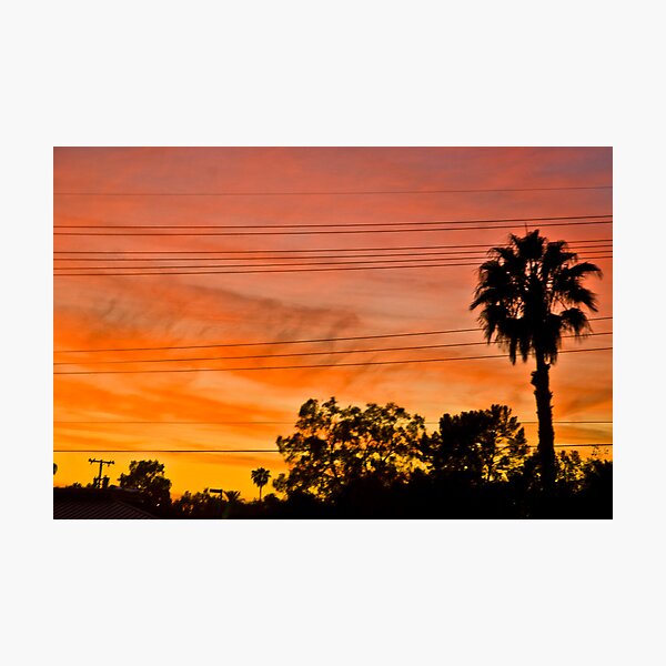 Tempe Sunset 2 Photographic Print