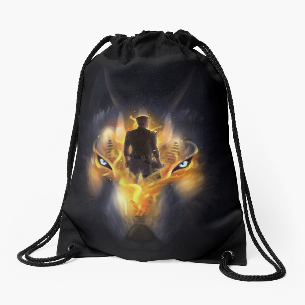 Vista previa del artículo con la obra «Mochila saco», diseñado y vendido por Aly-en.
