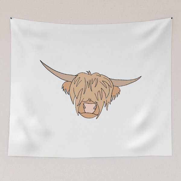 Item preview, Scottish Highland Cow designed and sold by carinasav.
