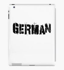 German iPad Case/Skin
