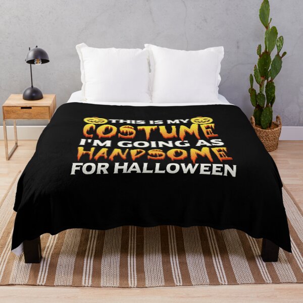 Item preview, Halloween Handsome Costume Funny Quote Humor Jack O Lantern designed and sold by CreatedByHeidi.