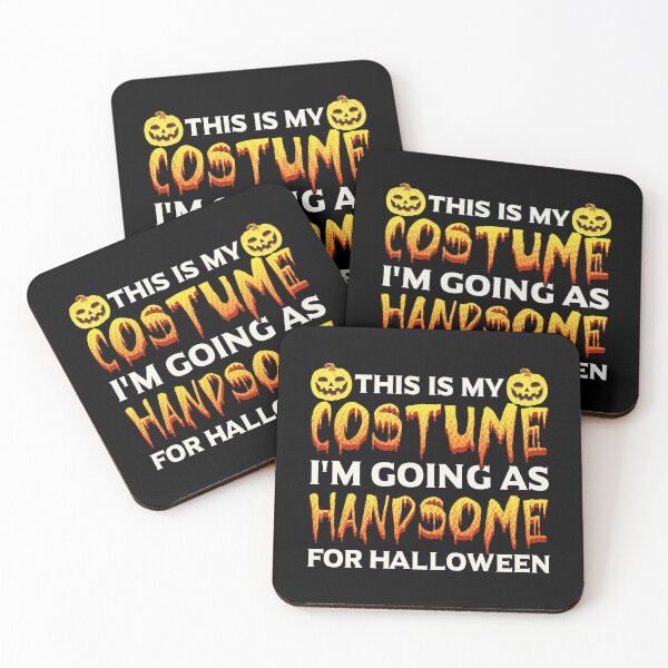 Item preview, Halloween Handsome Costume Funny Quote Humor Jack O Lantern designed and sold by CreatedByHeidi.