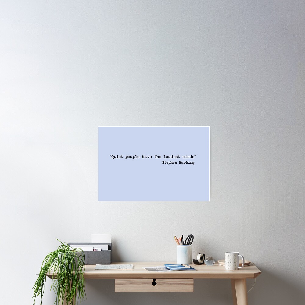 Quiet People Poster