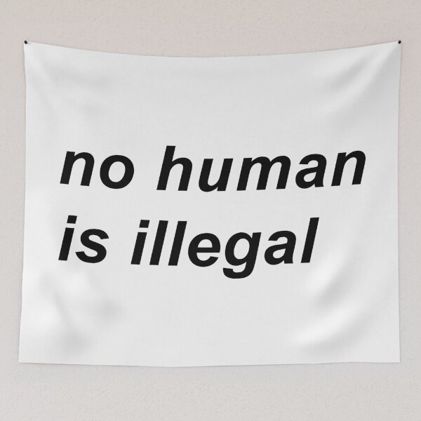 Item preview, No Human is Illegal designed and sold by hollanov98.