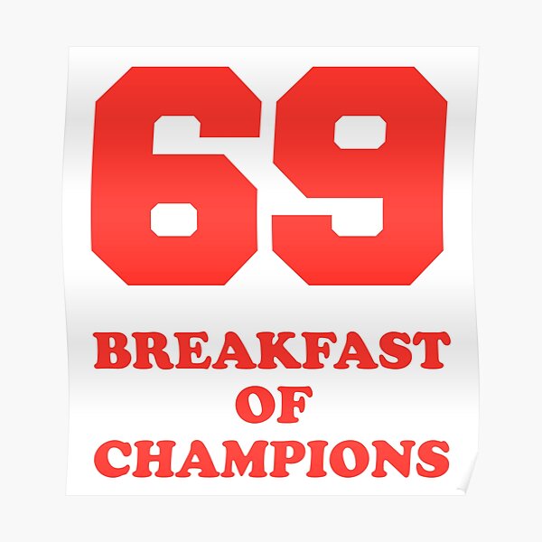 Breakfast Of Champions Posters Redbubble