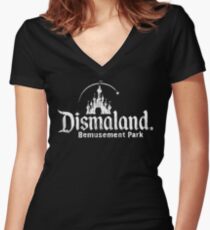 Dismaland - Banksy! BK Women's Fitted V-Neck T-Shirt