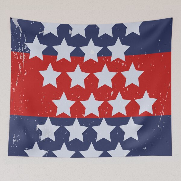 Item preview, Patriotic Grunge Stars And Stripe Design designed and sold by MclaughlinGifts.