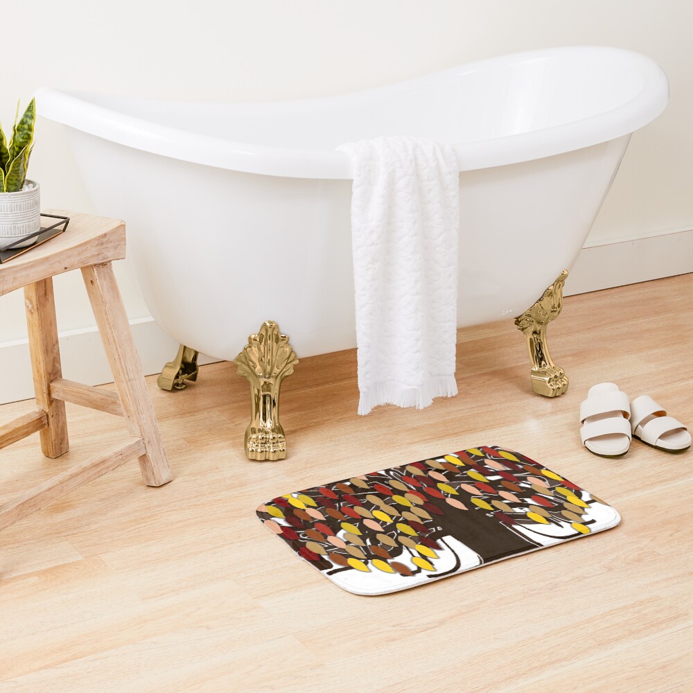 Item preview, Bath Mat designed and sold by bloomingvine.