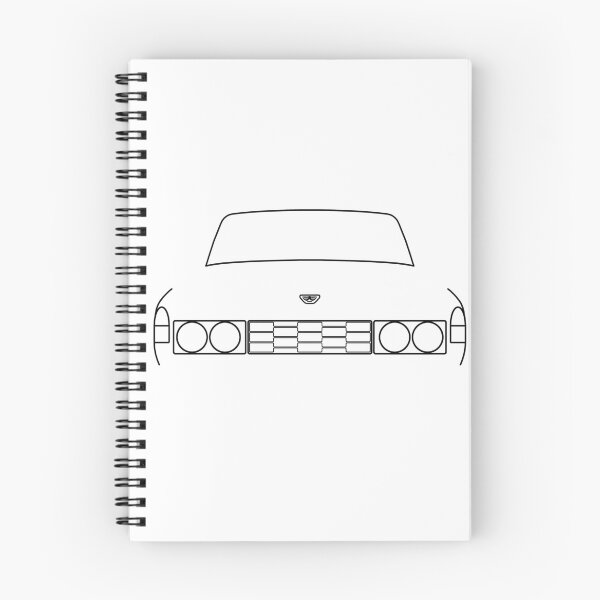 Item preview, Rover P6 classic car outline graphic (black) designed and sold by soitwouldseem.