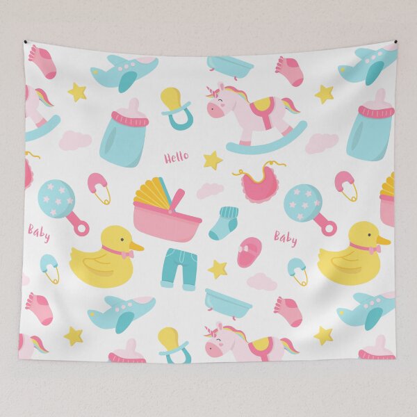 Item preview, Baby Nursery Pattern  designed and sold by newburyboutique.