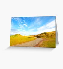 Heaven and Earth embrace Greeting Card