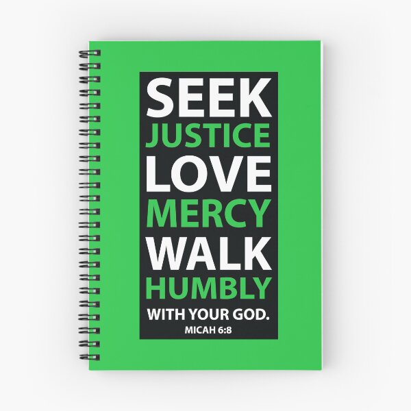 Item preview, Seek Justice Love Mercy Walk Humbly designed and sold by KookyKrumbs.