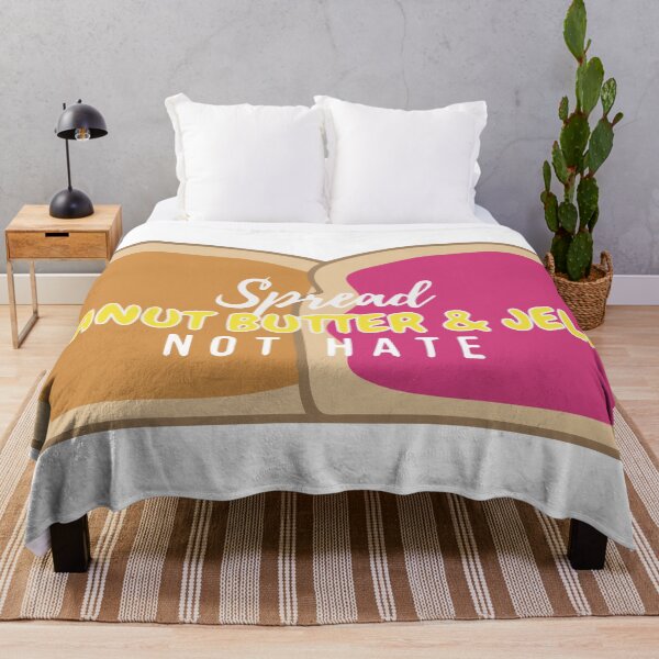 Item preview, Spread Love, Not Hate: Peanut Butter & Jelly Harmony designed and sold by Mrsmauve.