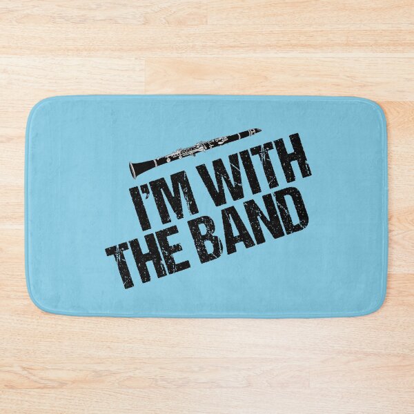 Item preview, I'm with the Band Clarinet Humor designed and sold by Epic Love Designs.
