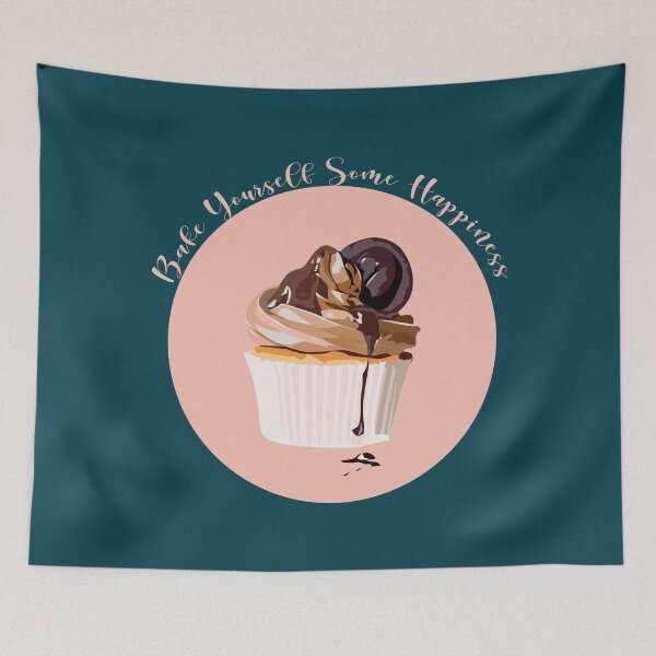 Item preview, Bake Yourself Some Happiness - Cupcake  designed and sold by EunoiaDynasty.
