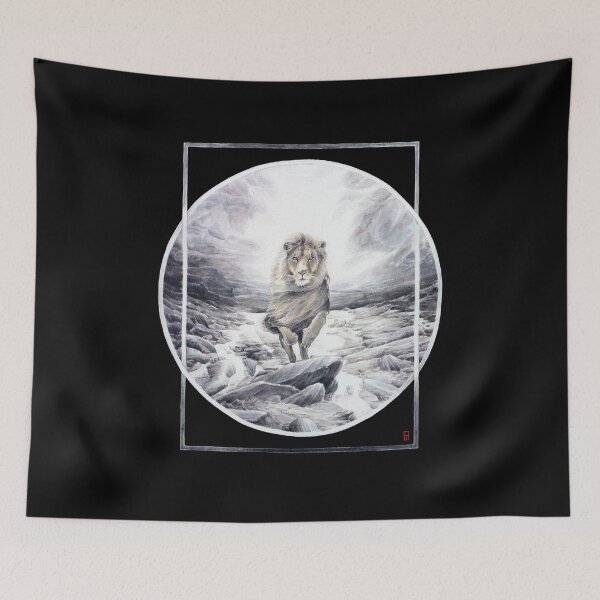 Item preview, Running Lion Watercolor  designed and sold by LeoSoloviey.