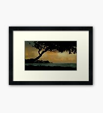Tree Cover... Kauai Sensual Series Framed Print