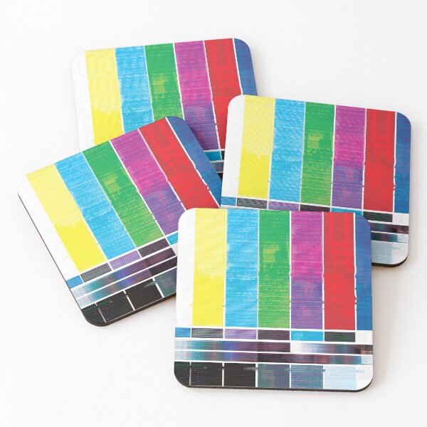 Item preview, Retro VHS Colorbars designed and sold by hongmunmu.