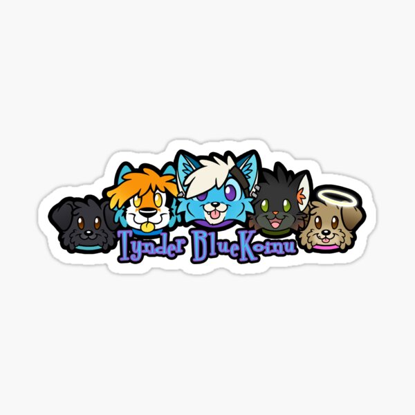 Tynder FoxBox Family Sticker