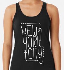 Camiseta de tirantes para mujer New York City