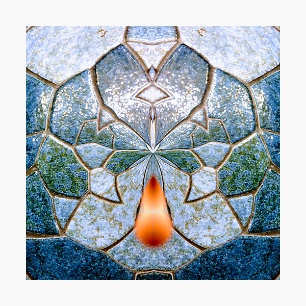 It takes a spark to light a lonely heart Photographic Print