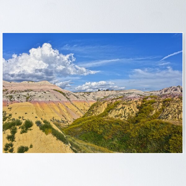 Item preview, Yellow Mounds, Badlands National Park, South Dakota designed and sold by Catherine Sherman.