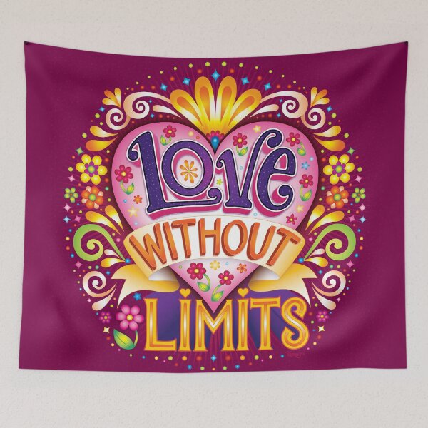 Item preview, Love Without Limits - Hand-Lettering Art by Thaneeya McArdle designed and sold by Thaneeya McArdle.