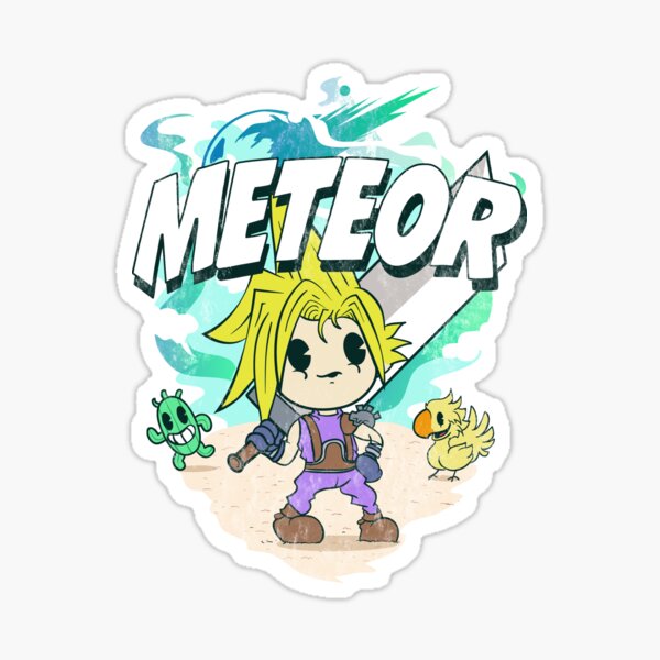 Meteor Sticker