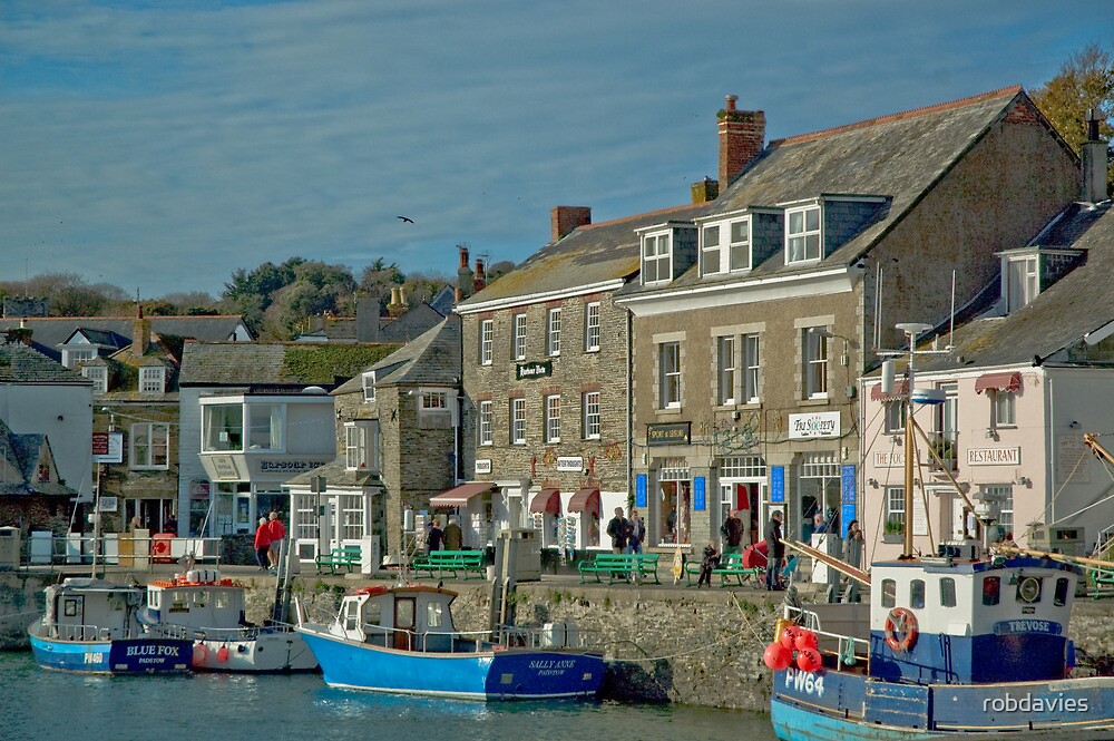 "Padstow Quay in November" by robdavies Redbubble