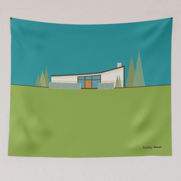 Item preview, Mid Century Modern House "365 Minerva Lane" by Bobby West designed and sold by BobbyWest1965.