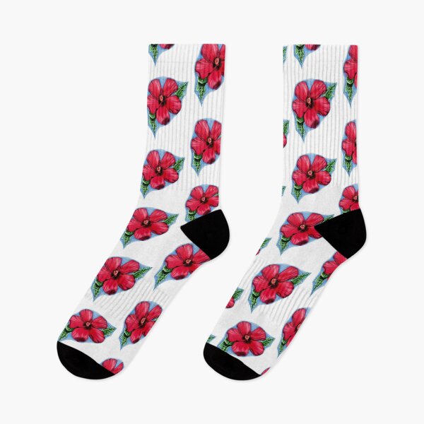 Artikelvorschau, Hibiskus-Draufsicht entworfen und verkauft von brandydevoid.